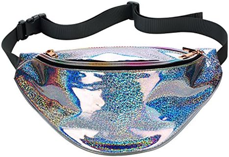 Meango Fashion Waist Pack (Large, Star Silver)