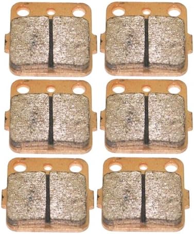 Front and Rear Sintered Brake Pads for Honda TRX300EX TRX400EX TRX 300 400 EX Fourtrax Sportrax Yamaha YFM 350 660 Raptor