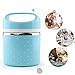 Bento Lunch Box Containers - Mr.Dakai Portable Insulated Leakproof Stainless Steel Lunch Box for Adults or Kids, Green Food Container Box Lunchbox (43oz - 3 Tier)