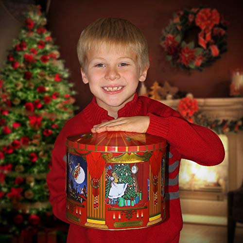 BONNIE AND POP Christmas Popcorn Gift Tin Gourmet Food Gifts Prime