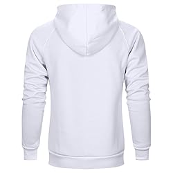 DUOFIER Men Casual Hoodie Sweatshirt with Kanga