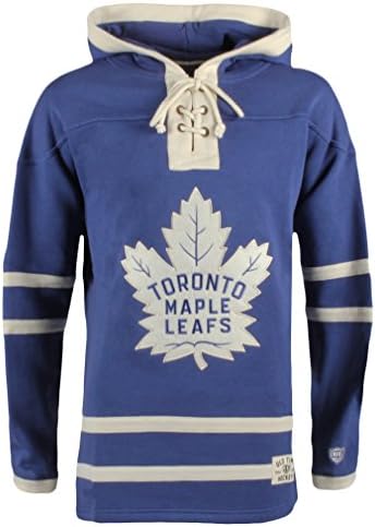 NHL Toronto Maple Leafs Men's Lacer Heavyweight Hoodie, 4X-Large, Dark Royal
