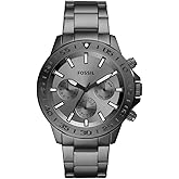 Bannon Multifunction Smoke Stainless Steel Watch