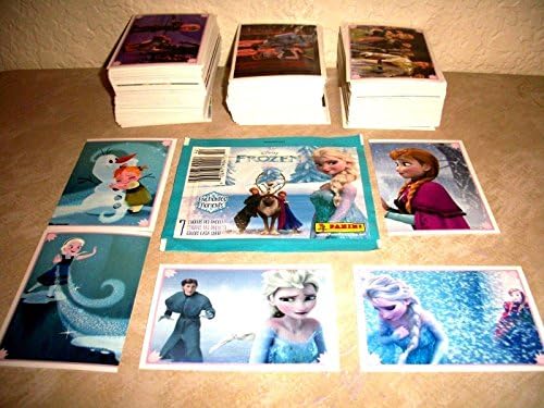 2015 Panini Disney Frozen "ENCHANTED MOMENTS" Lot of 50 Different Album Stickers
