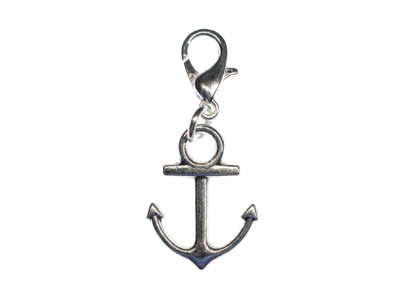Miniblings Anchor Charm Pendant For Bracelet Wristlet Captain Sailing Boat