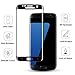 Galaxy S7 Edge Screen Protector, Capshi S7 Edge Tempered Glass Full Coverage 3D Curved High Definition Ultra Clear Film Anti-Bubble Screen Protector for Samsung Galaxy S7 Edge (Black)