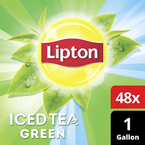 Lipton Green Iced Tea Bags Unsweetened Made with Tea Leaves Sourced