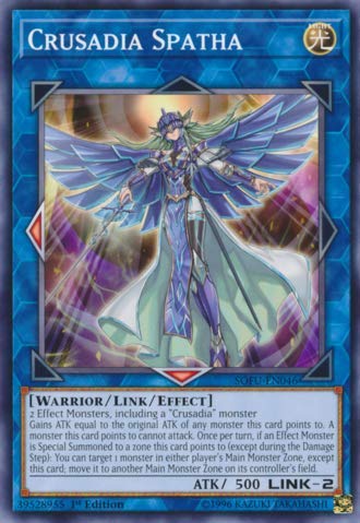 Yu-Gi-Oh! - Crusadia Spartha - SOFU-EN046 - Soul Fusion - 1st Edition - Common