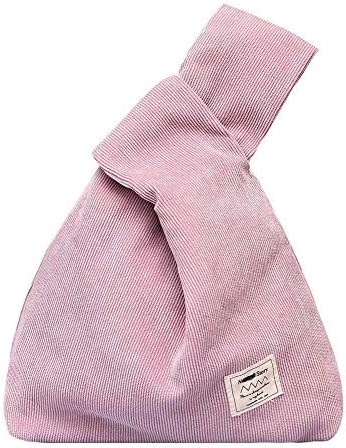 HOSPORT Simple Knot Handbag Women Casual Small Bag Japanese Style
