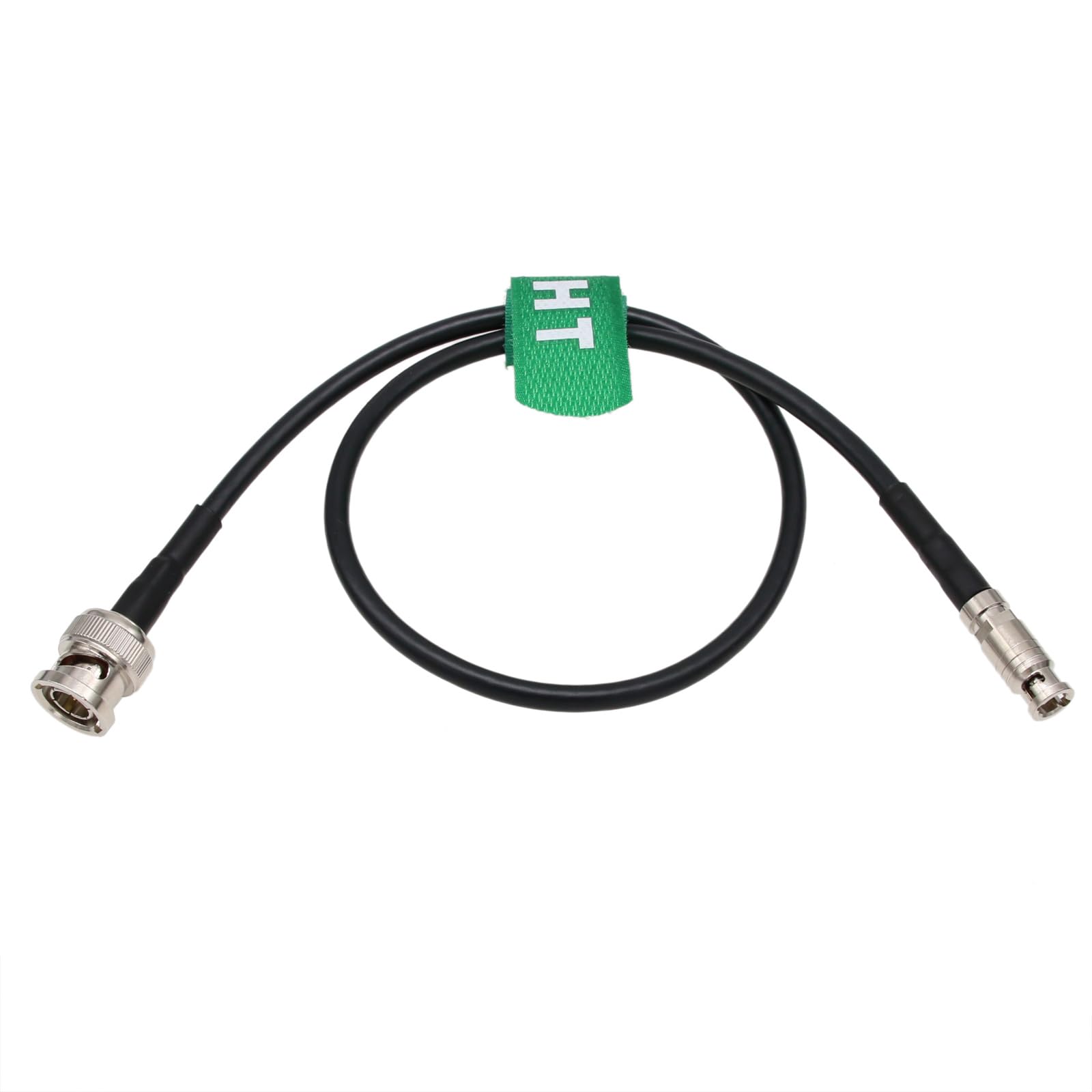 HangTon 4K 6G SDI Cable HD Micro BNC to BNC for Blackmagic Video Assist 5" Monitor, Micro Studio Camera 4K G2 ATEM, High Density BNC 45cm