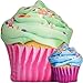 iscream Vanilla Scented Bi-Color Celebration Cupcake 15