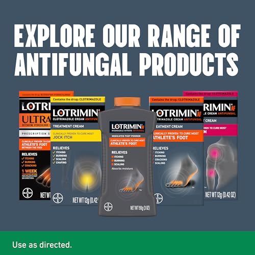 LOTRIMIN DAILY SWEAT & ODOR CONTROL MEDICATED FOOT POWDER – ANTIFUNGAL FORMULA FOR LASTING RELIEF FROM FOOT ODOR, 6.25 OUNCE (177 GRAMS) (PACKAGING MAY VARY)