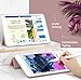 Dadanism iPad 9.7 2018 Case 6th Generation/iPad 9.7 2017 Case 5th Generation, [Flexible TPU Translucent Soft Back] Ultra Slim Lightweight Trifold Stand Smart Cover with Auto Sleep/Wake, Rose Gold...