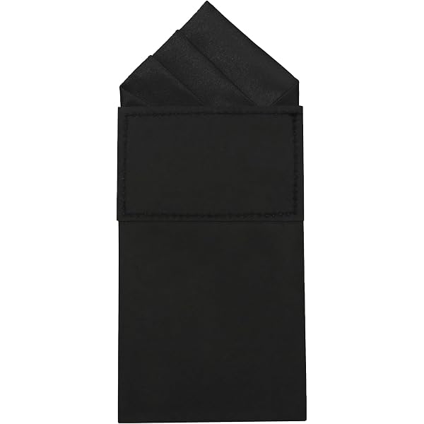 LJBFNN Pocket Squares For Men Prefolded, Mens Handkerchiefs Pre-Folded