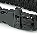 SAS Survival Paracord Bracelet 550lbs With Whistle - Black