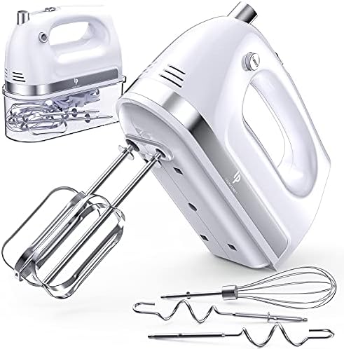 LILPARTNER ATUIO Hand Mixer, 400W with 2x5-Speed (Turbo Boost