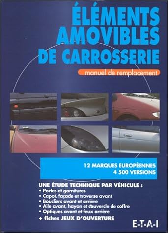 Amazon Fr Elements Amovibles De Carrosserie Manuel De Remplacement Collectif Livres