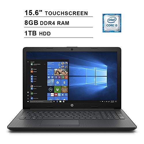 2019 Premium HP Pavilion 15.6 Inch Touchscreen Laptop (Intel Core i3-7100U 2.40GHz, 8GB RAM, 1TB HDD, WiFi, HDMI, DVDRW, HD Audio, Webcam, Windows 10)