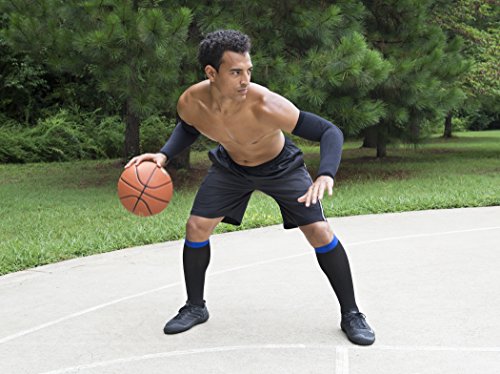 NV-X Sport Arm Sleeves 15-20MMHG Compression Enhanced Performance and Protection, Acid Aqua, Small