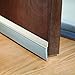 M-D Building Products 43300 36 in. Silver Aluminum and Vinyl Cinch® Self-Adhesive Door Sweep