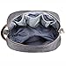 Lucky Rain Canvas Toiletry Bag for Men, Waterproof Dopp Kits Bag, Mens Bathroom Shaving Kit Travel Toiletry Bag