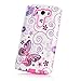 LG G3 Case, LG G3 Butterfly Case - Style4U Slim Fit Dual Layer Hybrid Armor Protective Case Cover for LG G3 with 1 Stylus [Hot Pink]