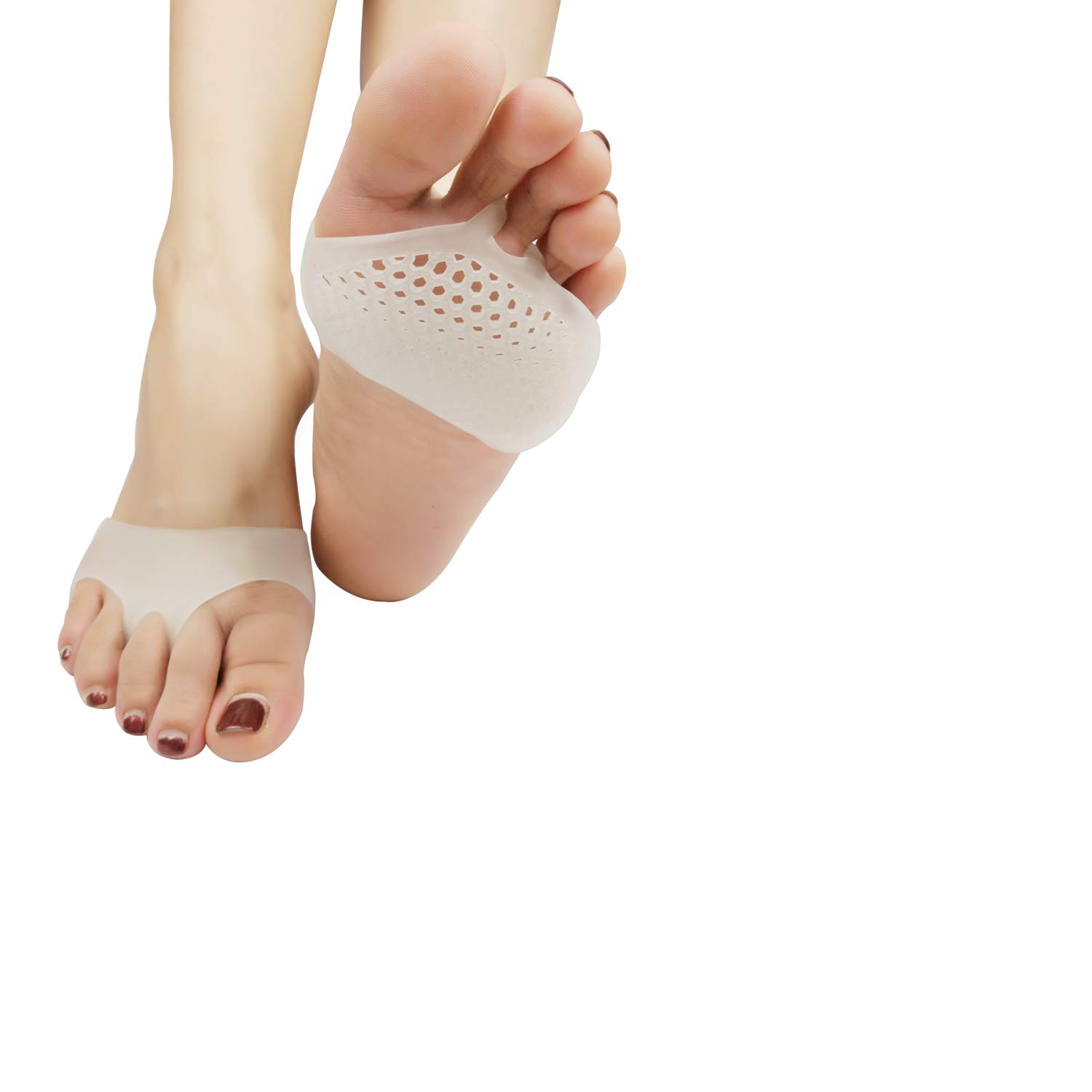 Mua Pnrskter 足裏保護パッド 足裏サポート シリコン素材 通気性 柔らかい 足裏ひび割れ 水疱 前足痛 種子骨保護 痛み緩和 衝撃吸収 快適歩行 白 6ピース Tren Amazon Nhật Chinh Hang 21 Fado