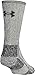 Under Armour Adult Hitch Coldgear Boot Socks, 2-Pairs , Grey , Medium