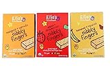 Ellas Kitchen Nibbly Fingers Bundle: Magoes + Carrots, Apples + Strawberries, Bananas + Raisins(1 Box Each)