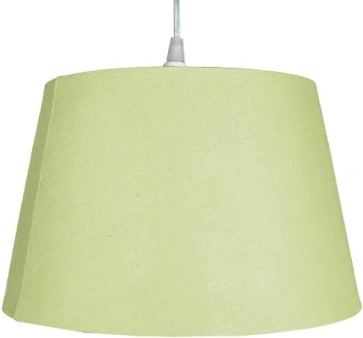 Loxton Lighting Cotton Drum Shade – Easy Fit ES/BC Shade for Living Rooms, Bedrooms, hallways and Kitchens (SAGE) (10' SAGE)