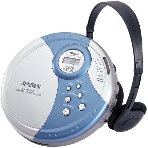 Amazon.com: Jensen CD55AF Personal CD Player with AM/FM Tuner: Home