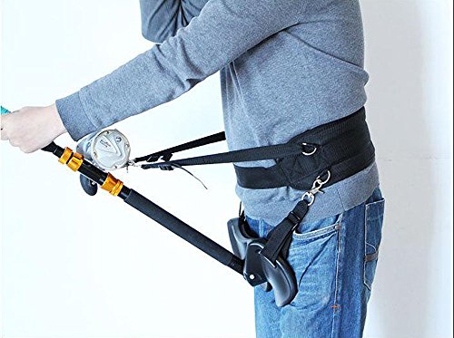 Pellor Stand Up Offshore Fishing Gimbal Padded Fighting Belt Waist Rod ...