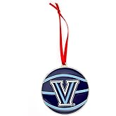 Villanova Wildcats Basketball Metal Christmas Ornament