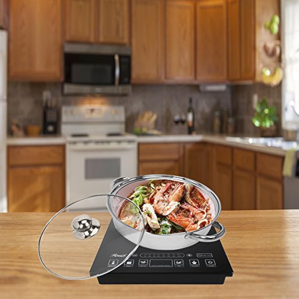 Induction Home & Kitchen Features Cooker 1800 Watt, 5 PreProgrammed Cooktop, QT eBay