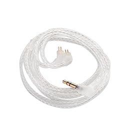QOA Celest Lcelis 2 Core Silver Plated IEM Cable, 2