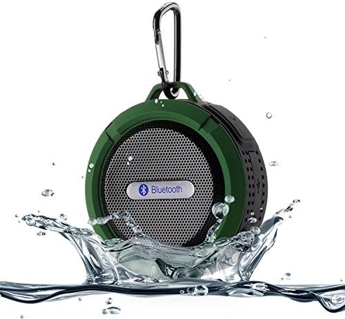 Bluetooth Shower Speaker by Bath Kits / iPhone &amp; Android Compatible / IP65 / Bluetooth 3.0 / Micro SD slot / Answer phone calls / 5 Watt Speaker