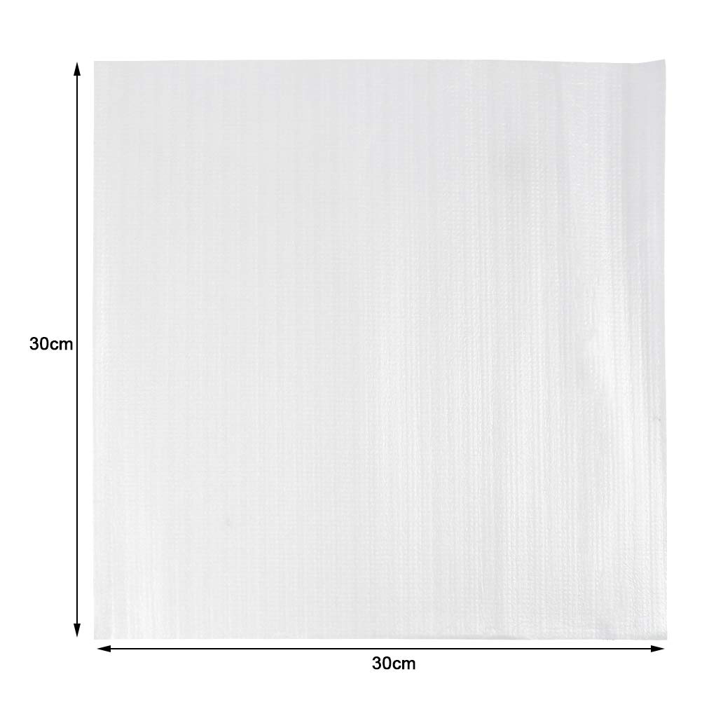 YANSHON 100Pcs 12 x 12 Cushion Foam Sheets for Packing Recyclable Foam