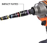 Klein Tools 32933M 6-in-1 Impact Socket Set 3 Flip Sockets 6 Hex Sizes view 5