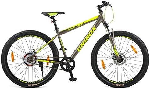 Unirox AMSTEREDM 27.5 Unisex Aluminum-Alloy Single Speed Mountain Bike (Grey)