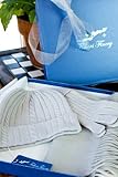 Fishers Finery 100% Cashmere Hat, Gloves, Scarf Set With Gift Box
