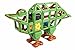 MAGFORMERS Waling Dinosaur 81 Pieces, Brown, Green, Educational Magnetic Geometric Shapes Tiles Building STEM Toy Set Ages 3+