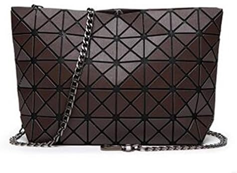 AIRSIONLU Surface Bag Ladies Geometry Folding Tote Bolsa Crossbody Bags Evening Clutch Chain Bag