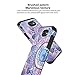 TJS Samsung Galaxy J3 Emerge/J3 Prime/Amp Prime 2/Express Prime 2/Sol 2/J3 Mission/J3 Luna Pro/J3 Eclipse Case, With [Tempered Glass Screen Protector] Hybrid Shockproof Phone Case Armor (Mandala)