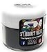 Stardust Micas Pigment Powder Cosmetic Grade Colorant for Makeup, Soap Making, Epoxy Resin, DIY Crafting Projects, Bright True Colors Stable Mica Batch Consistency (Black Shimmer, 10 Gram Jar)