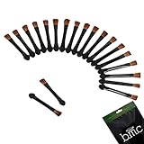 BMC 20 Disposable Dual Sided Sponge Brush Combo Makeup Eyeshadow Applicator Tool
