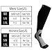 CS CELERSPORT 3 Pairs Compression Socks 20-30mmHg For Men and Women-Best Compression Socks For Running, Traveling, Shin Splints, Nurse, Athletic And Pregnancy Grey, Blue, Orange L/XL