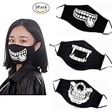 Luminous Black N95 Respirator Anti Pollution Mask Comfy Mask Washable with New Adjustable Straps Allergy/Asthma / Travel/Cycling / Adult/Children / Men/Women / DIY