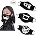 Luminous Black N95 Respirator Anti Pollution Mask Comfy Mask Washable with New Adjustable Straps Allergy / Asthma / Travel / Cycling / Adult / Children / Men / Women / DIY
