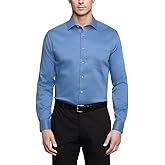Van Heusen Men's Regular Fit Ultra Wrinkle Free Flex Collar Stretch Dress Shirt