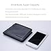FlyHawk Men's RFID Blocking Genuine Leather Biford Mini&Slim Size Wallet, Classic-black, One Size